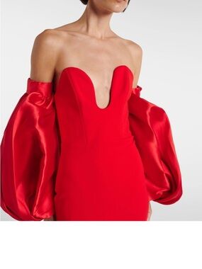 Solace London Red Gown